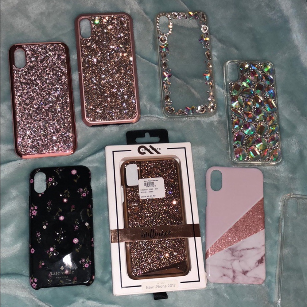 iPhone X cases.
